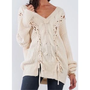 NWT Oversized Knit Sweater